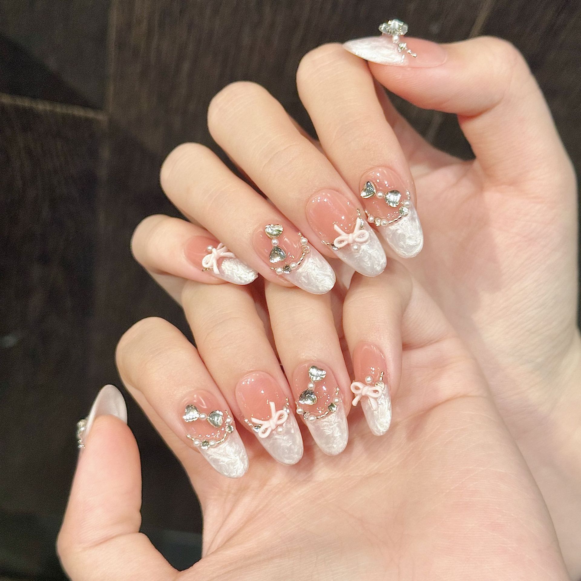 10pcs Handmade Press on Nails  - Nail Art Cat Eye review and price