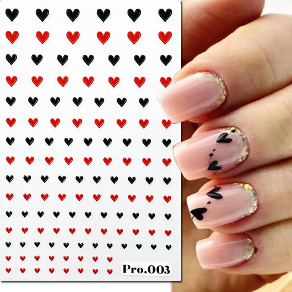5d Embossed Nail Art Stickers  - Nail Art Valentine review and price