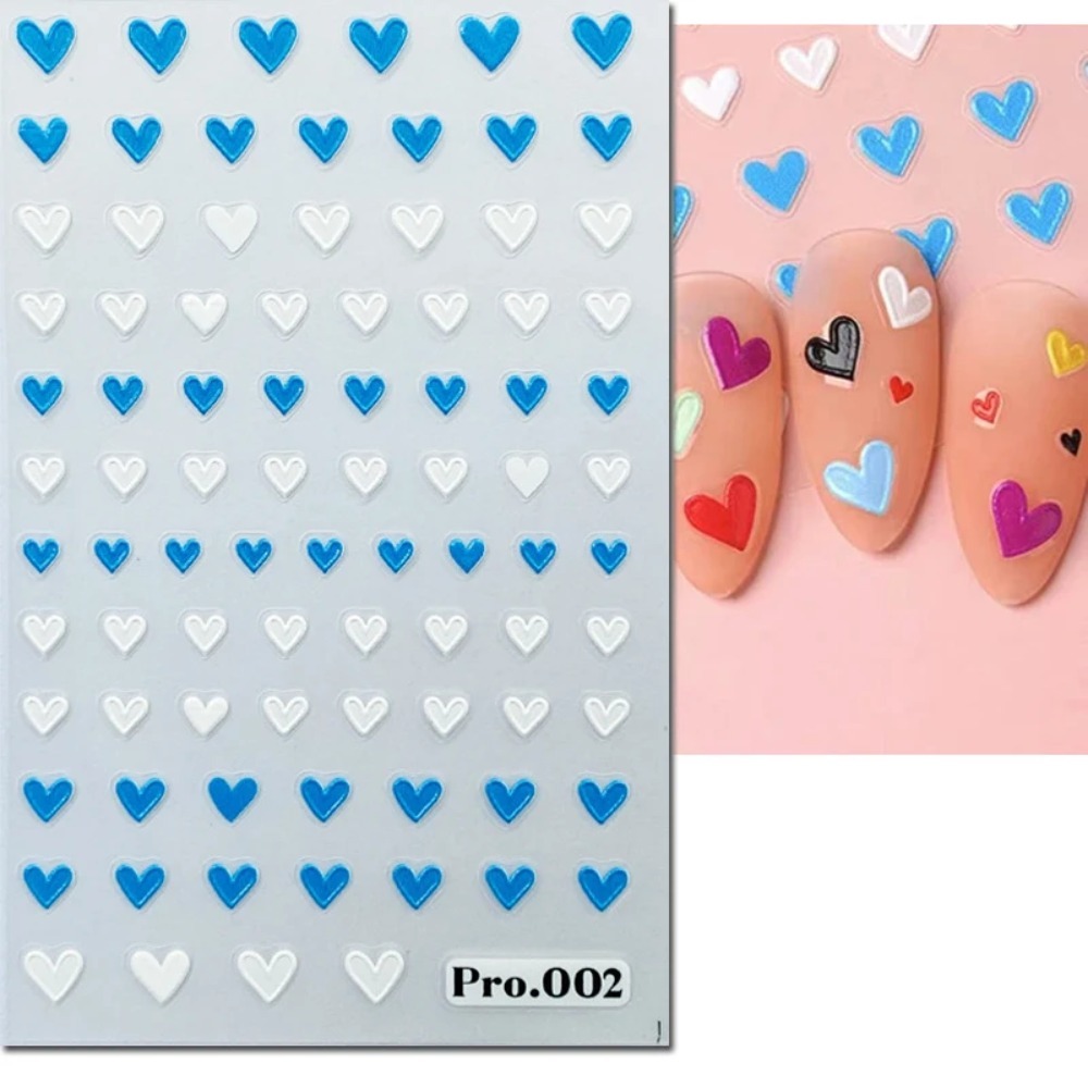 5d Embossed Nail Art Stickers  - Nail Art Valentine review and price