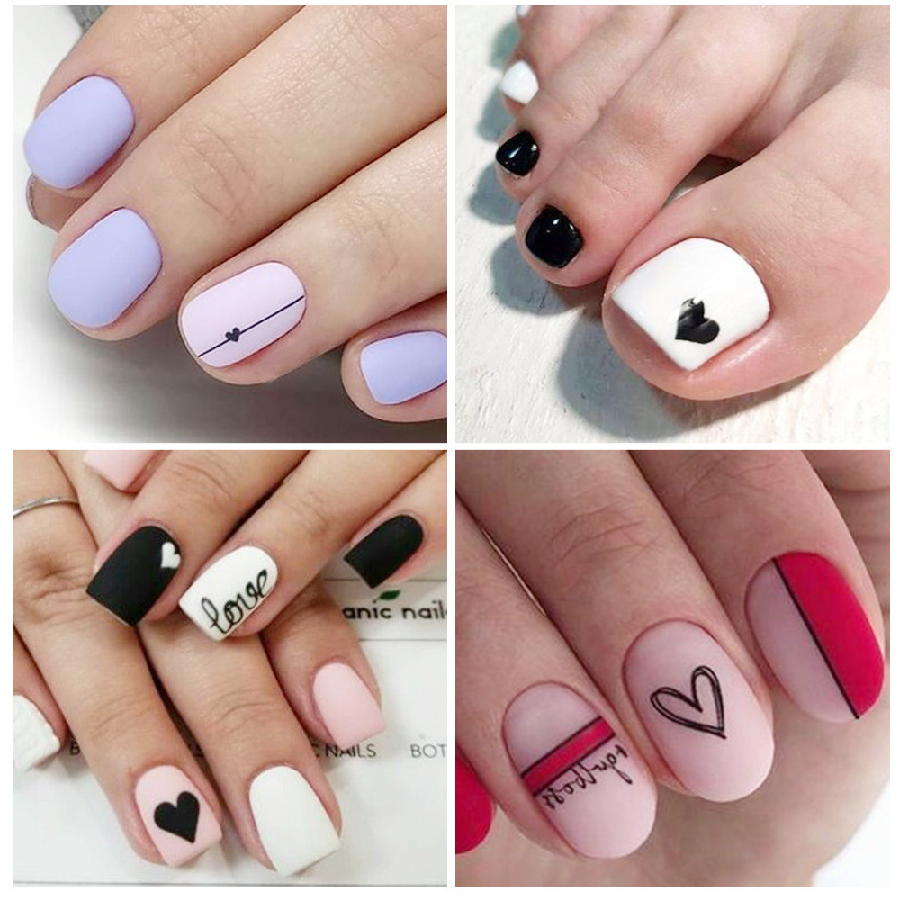 Nail Art Decals Love Hearts Le - Nail Art Valentine review and price