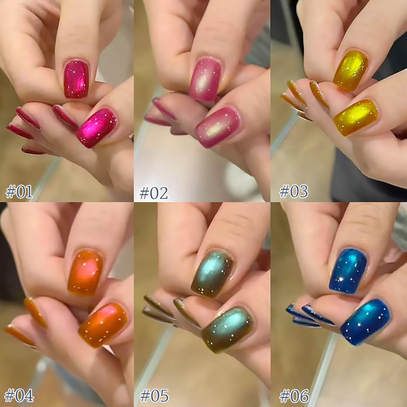 WS 1Pcs 2026 New Strawberry Gu - Nail Art Cat Eye Pink review and price