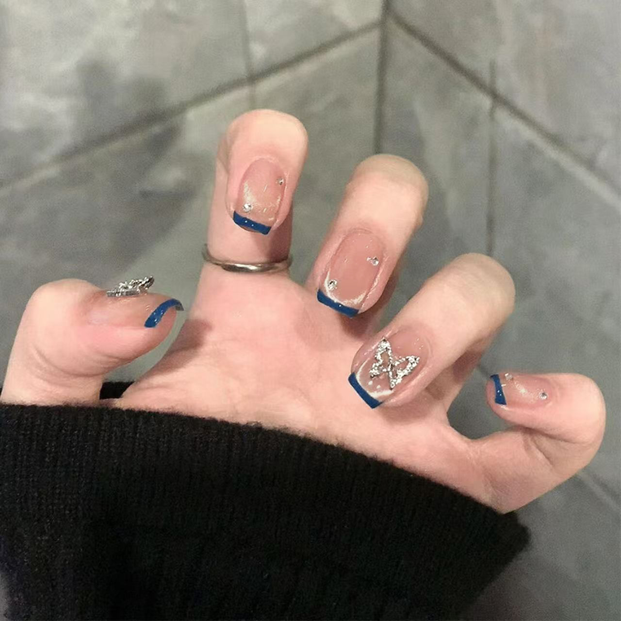 10Pcs Wearable Reuse Finished  - Nail Art Cat Eye review and price