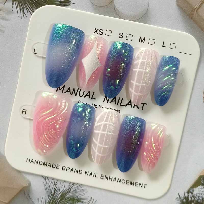 10Pcs Sparkling Cat Eye Wearin - Nail Art Cat Eye review and price