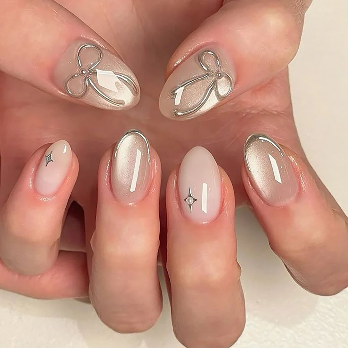 24pcs handmade short round pre - Nail Art Wedding review and price