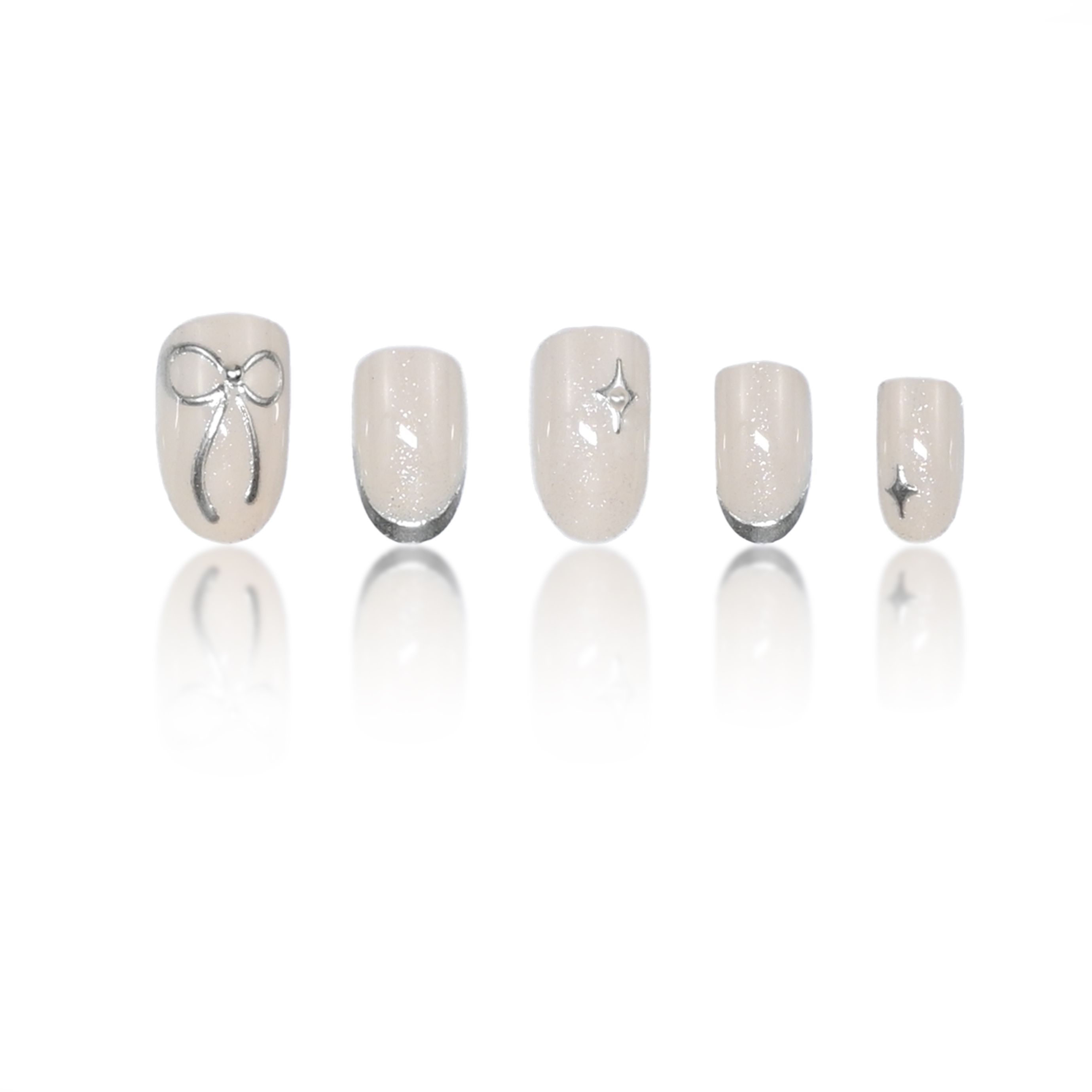 24pcs handmade short round pre - Nail Art Wedding review and price