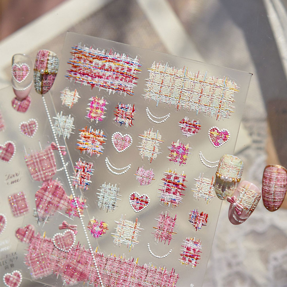 1pcs 5D Relief Love Hear Bow N - Nail Art Valentine review and price