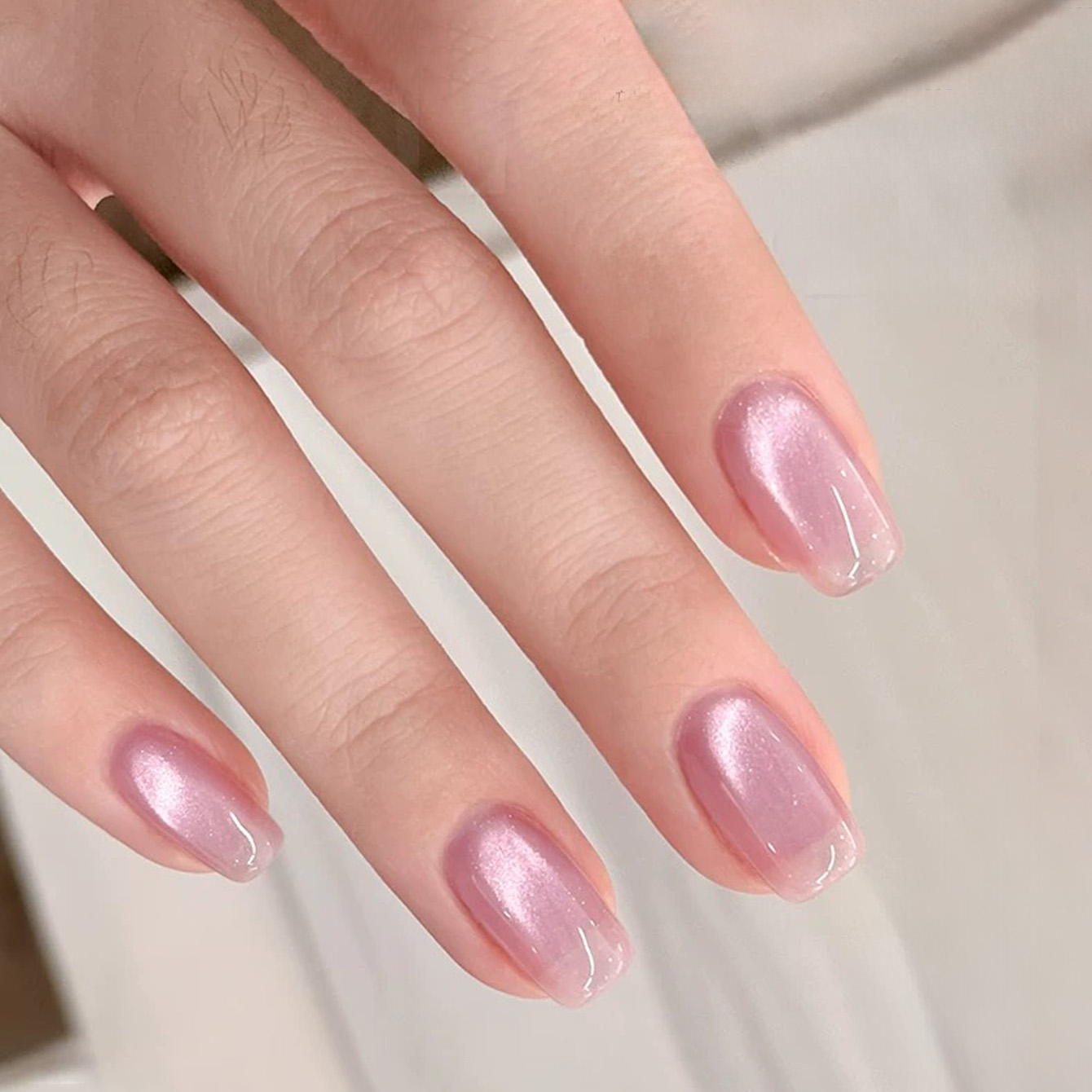 SHAKA 1pcs Rose Red Pink Cat E - Nail Art Cat Eye Pink review and price