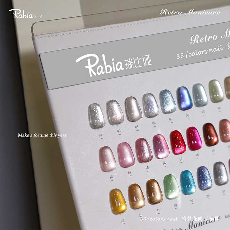 RABIA Moonlight Cat Eye 36 Col - Nail Art Cat Eye review and price