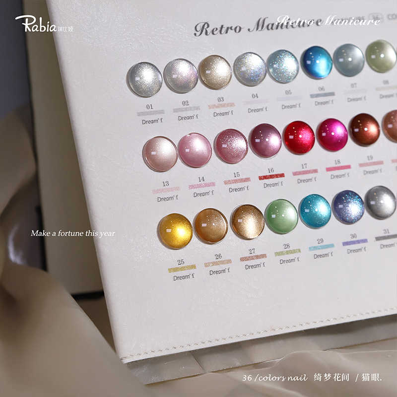RABIA Moonlight Cat Eye 36 Col - Nail Art Cat Eye review and price