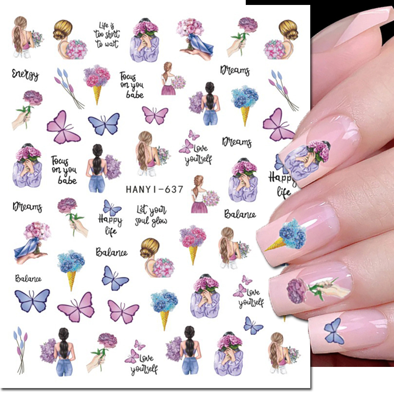3d Nail Art Decals Valentine G - Nail Art Valentine review and price