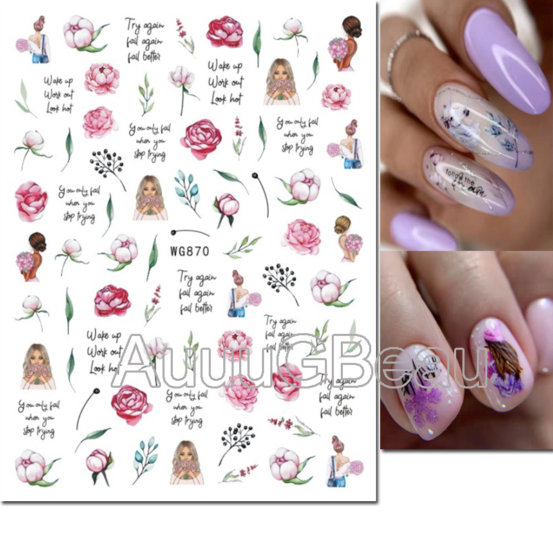 3d Nail Art Decals Valentine G - Nail Art Valentine review and price