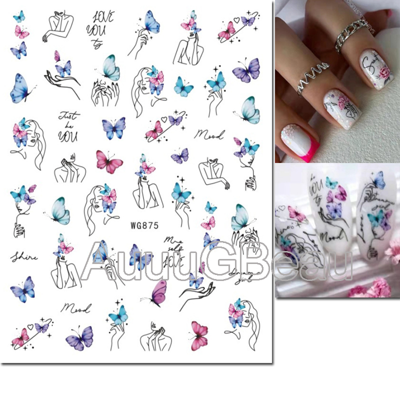 3d Nail Art Decals Valentine G - Nail Art Valentine review and price