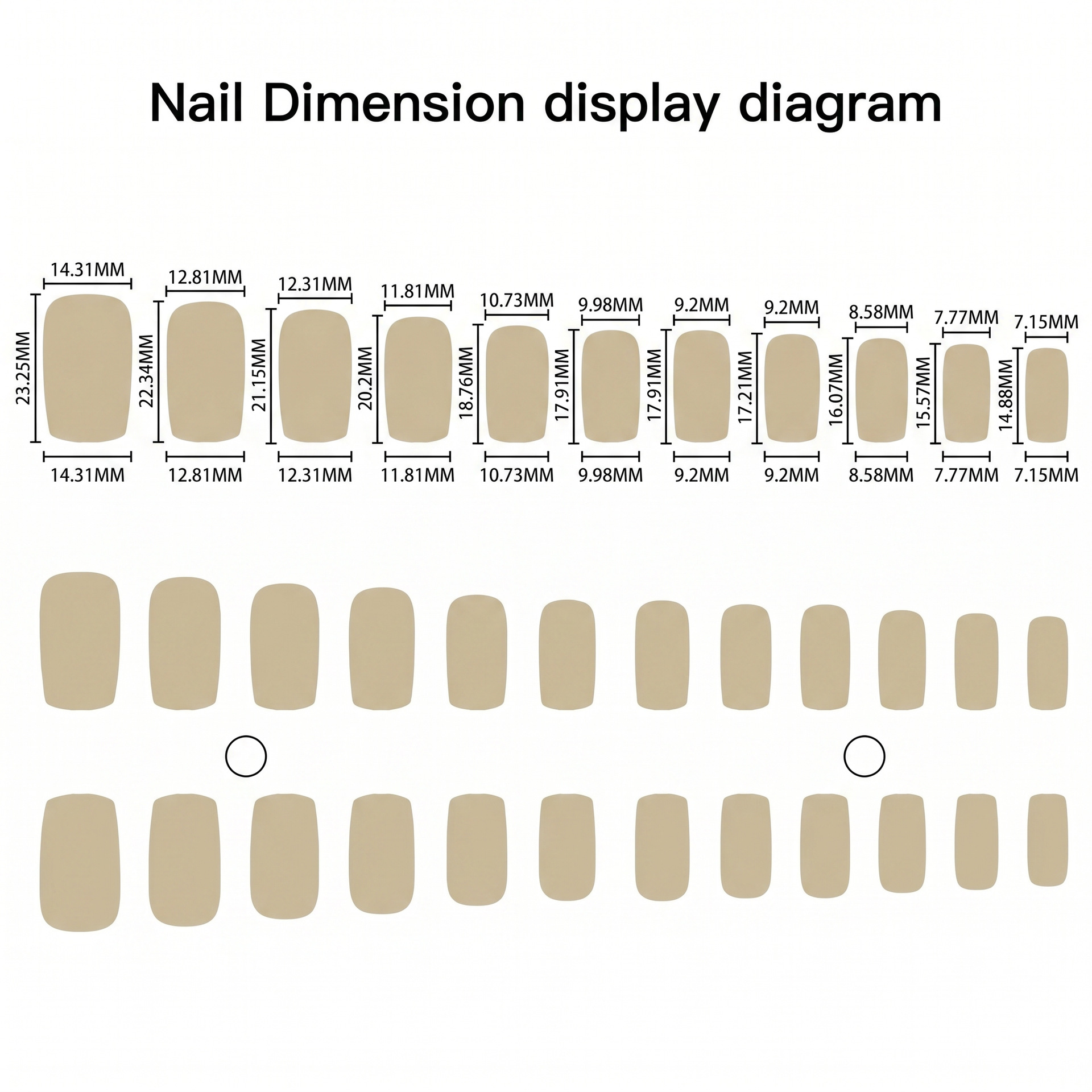 96pcs/set fake nails Gradient  - Nail Art Cat Eye review and price