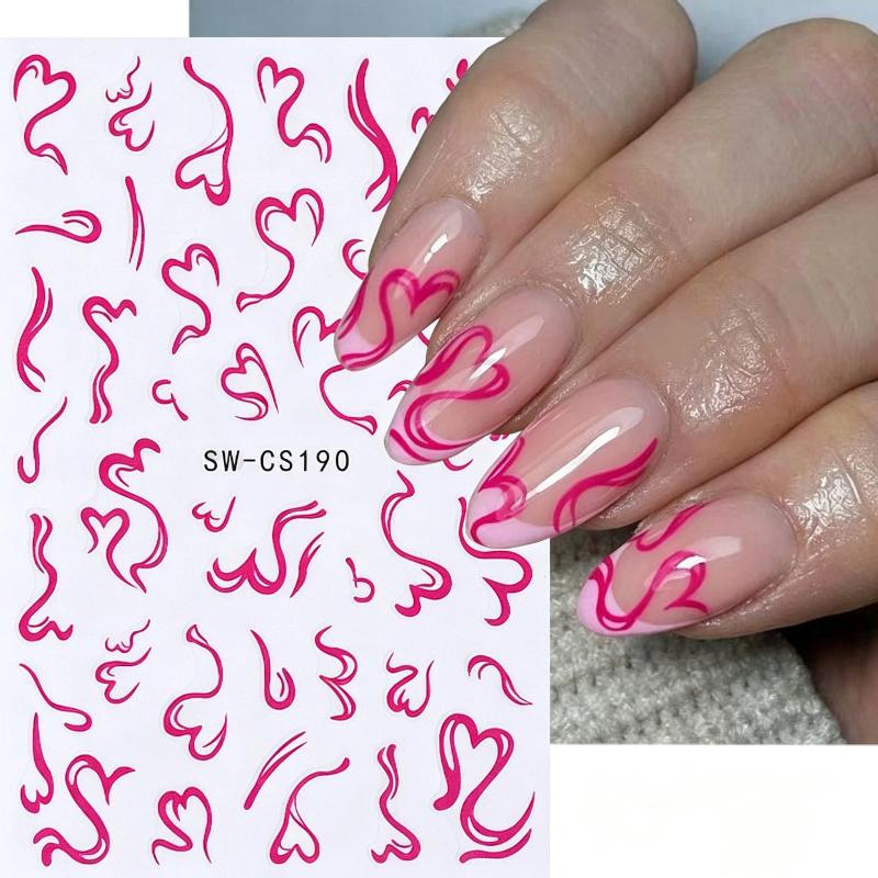 2Sheets Sweet Nail Art Sticker - Nail Art Valentine review and price
