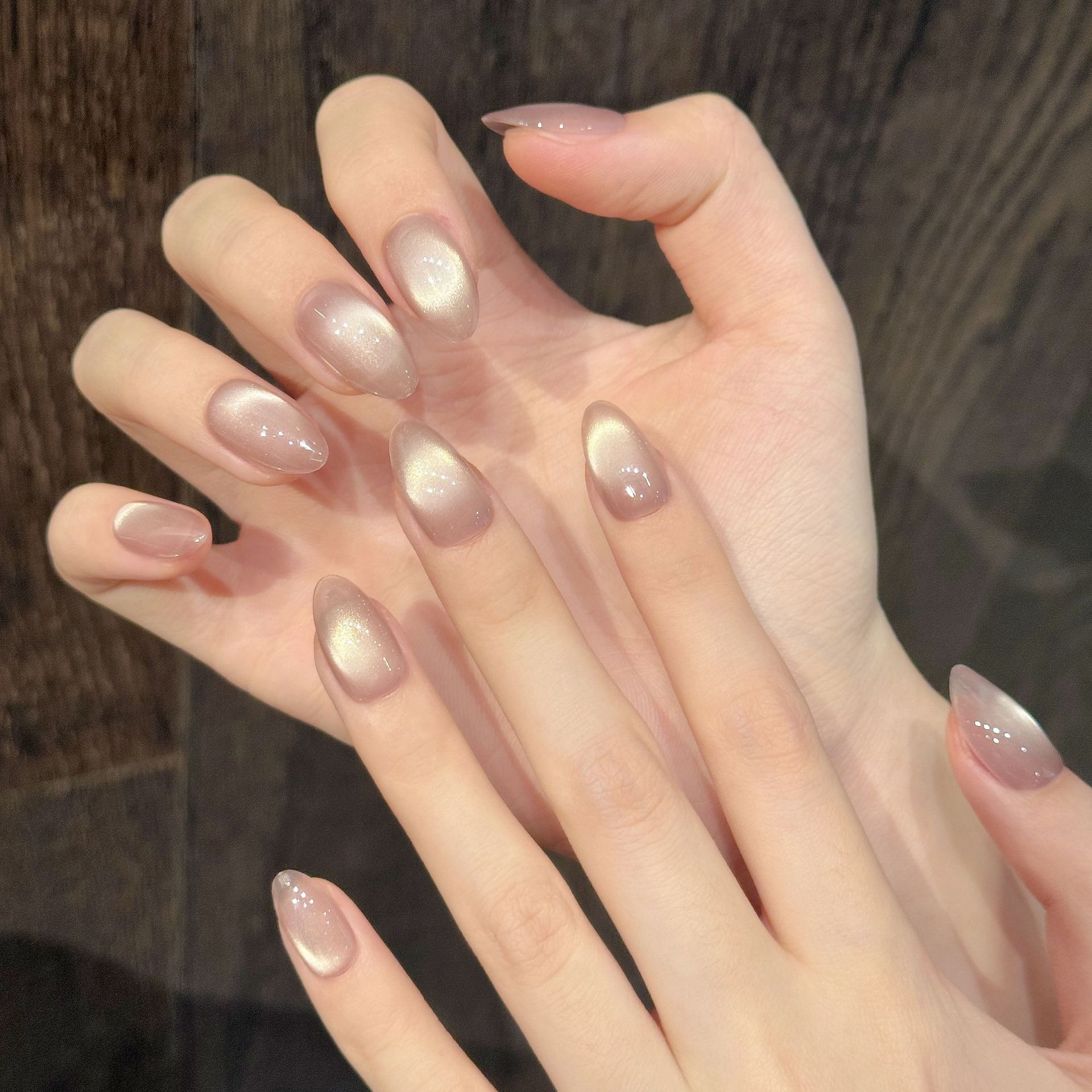 10pcs Handmade Press On Nails  - Nail Art Cat Eye review and price