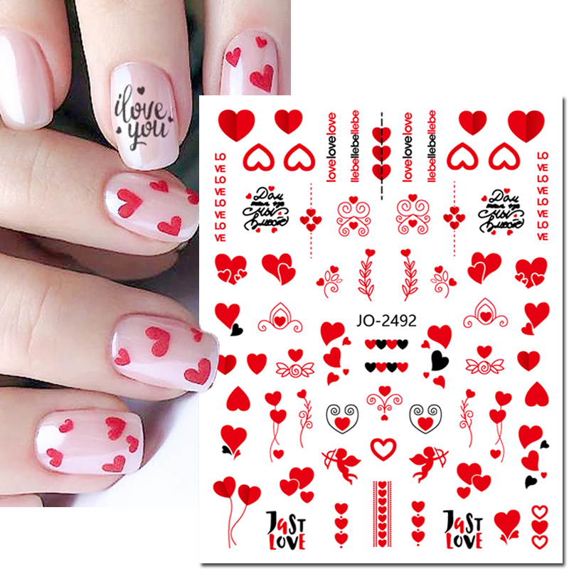 3d Nail Art Decals Geometric L - Nail Art Valentine review and price
